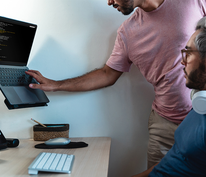 developers working